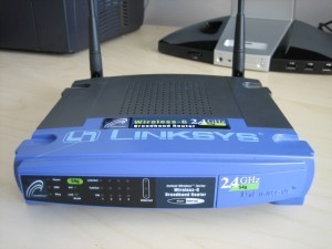 Linksys WRT54G version 1.0, released December 2002.