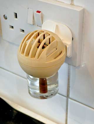 Plug-in diffusers can help animals stay calm.