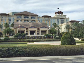 The Gaylord Palms Resort and Convention Center, one of the three hotel complexes the NAVC has been based at for 32 years.
