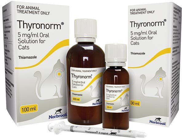 hyperthyroid meds for cats