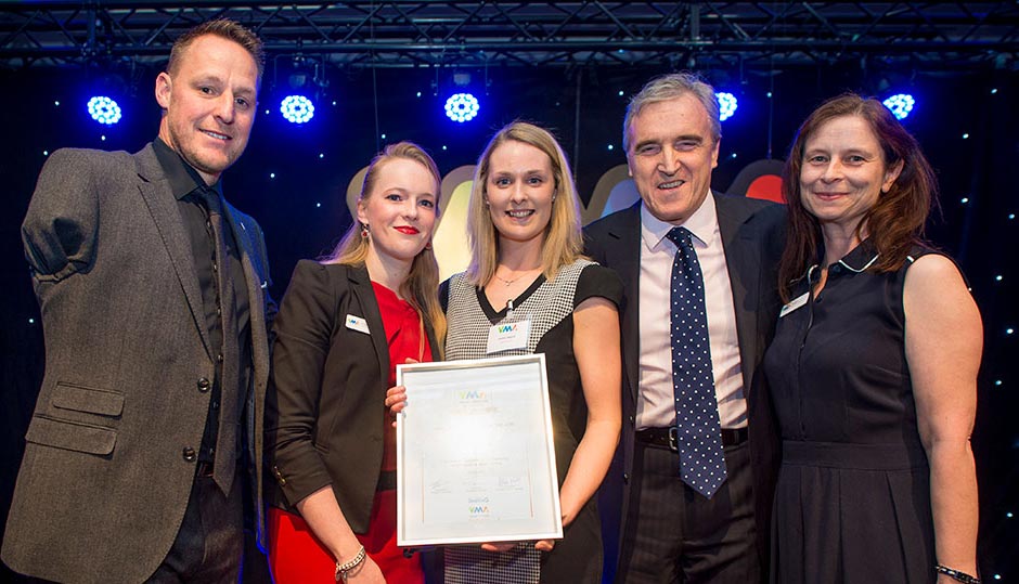 Helen Tweed from easipetcare ltd won last year’ Young Marketer of the Year Award.