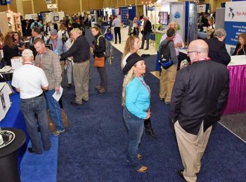 The convention trade show. Image: AAEP.