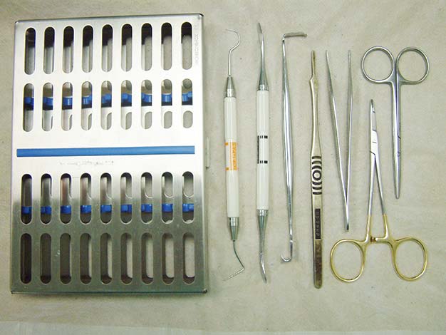 Surgical kit example.
