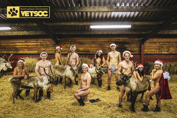 Nottingham students bare all for charity calendar | Vet Times