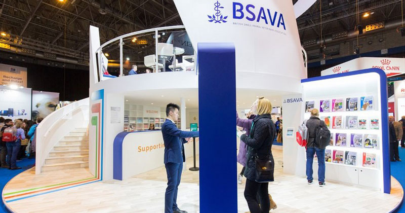 BSAVA Congress 2019 stand.