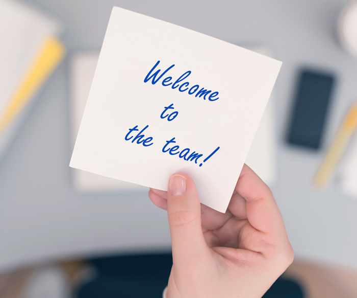 Image Welcome to the team note. © flowertiare / Adobe Stock