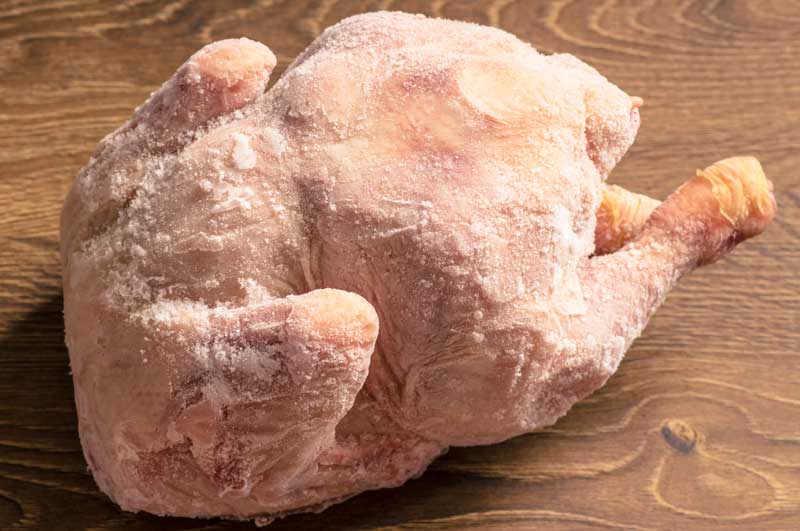 Frozen turkey Christmas Image: photosiber / Adobe Stock