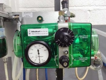 Figure 8. Mechanical ventilators usually allow tidal volume and inspiratory pressure to be regulated. Inspiratory flow and respiratory frequency can often be adjusted independently.