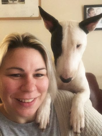 Annica Hurdman and Peppa.