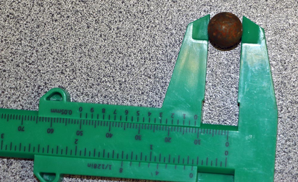 The bearing that was removed.