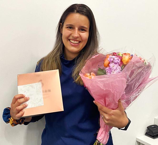 Diana Cavaleiro, of Vets4Pets Maldon, was named Graduate of the Year.