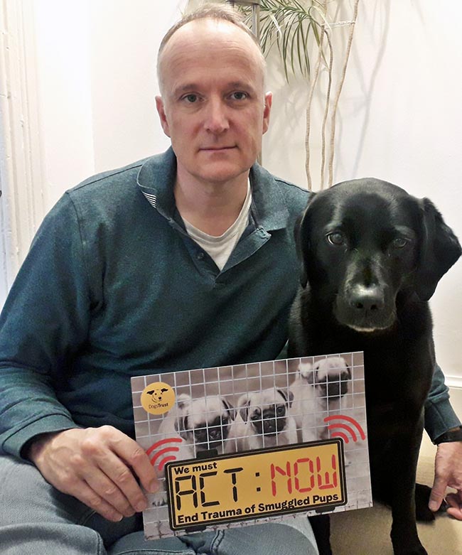 Neil Hudson has become a member of Dogs Trust’s new parliamentary Puppy Smuggling Taskforce.