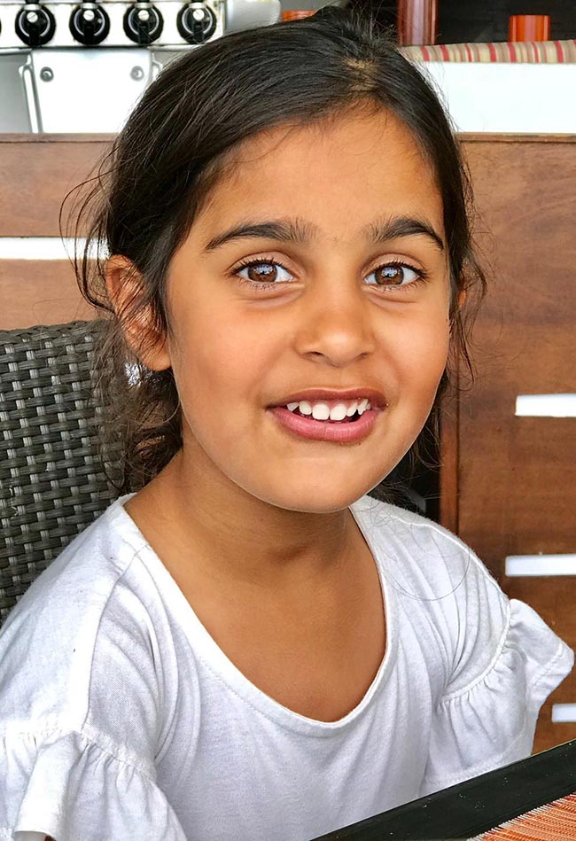 Ariana Jahangir died in November 2018, aged five.
