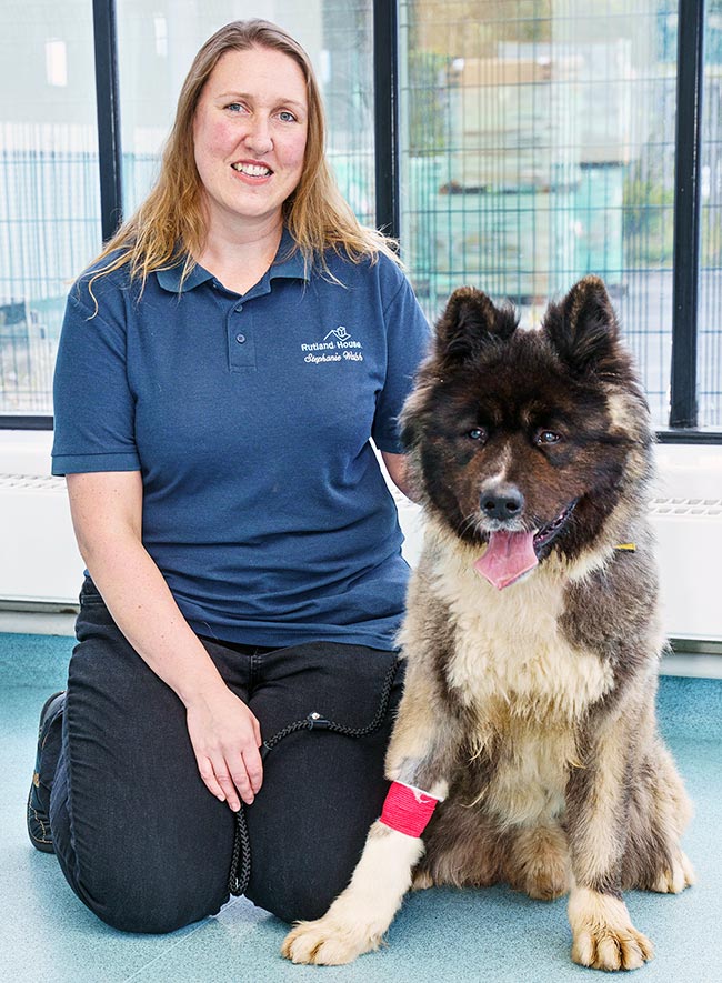 Steph Walsh completed the Masters on Workplace Health and Wellbeing with a distinction.