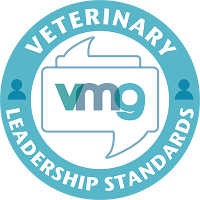 VMG Veterinary Leadership Standards logo