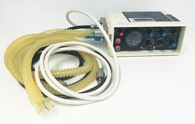 Figure 5. Human neonatal and paediatric mechanical ventilator used for positive-pressure ventilation.