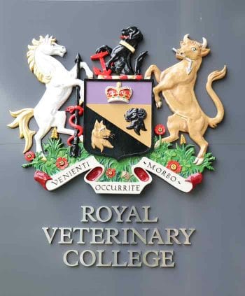 RVC crest sign Mar 2021