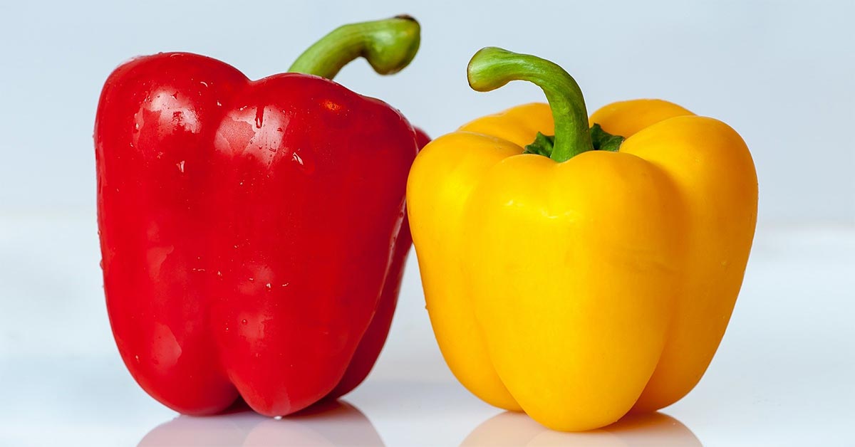 Bell peppers are particularly high in vitamin C.