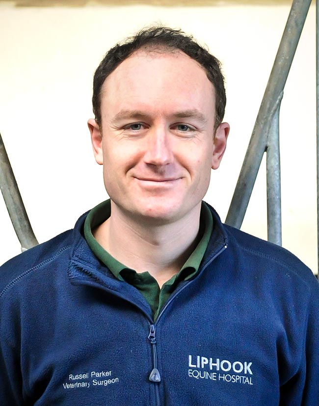 Liphook Equine Hospital surgeon Russell Parker.