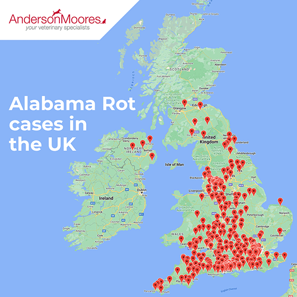 Alabama rot map