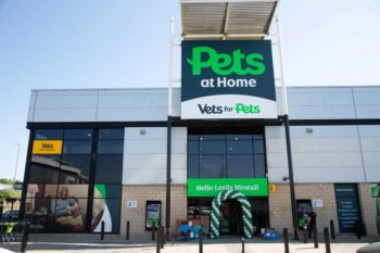 The Vets for Pets, inside a Pets at Home in Birstall, Leeds, is the first to feature new branding.