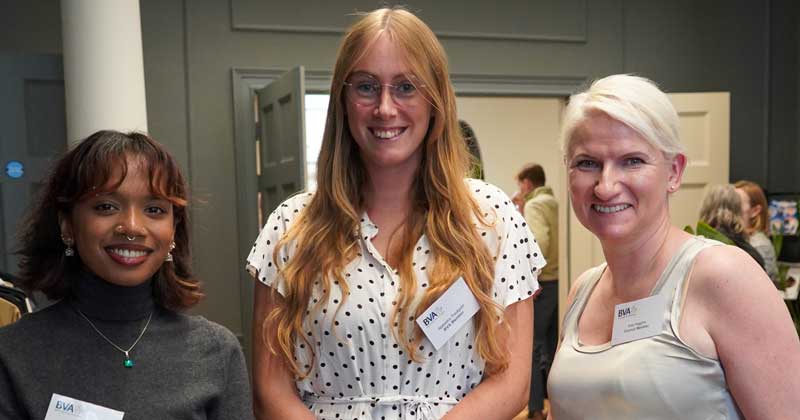 From left: Sinthu Devkumar, Natasha Tredgold and Kate Higgins.